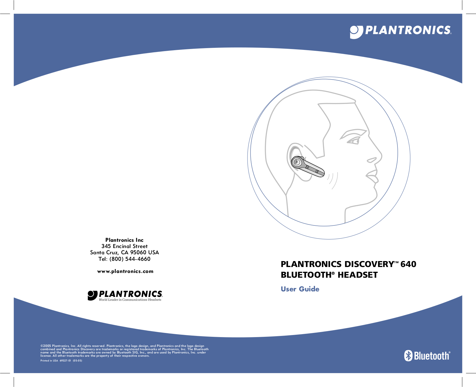 Plantronics D640 User Manual