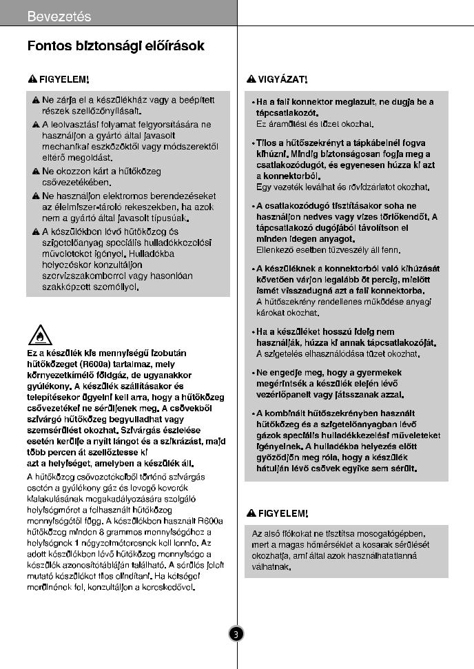 LG GBB548GVQZE User manual