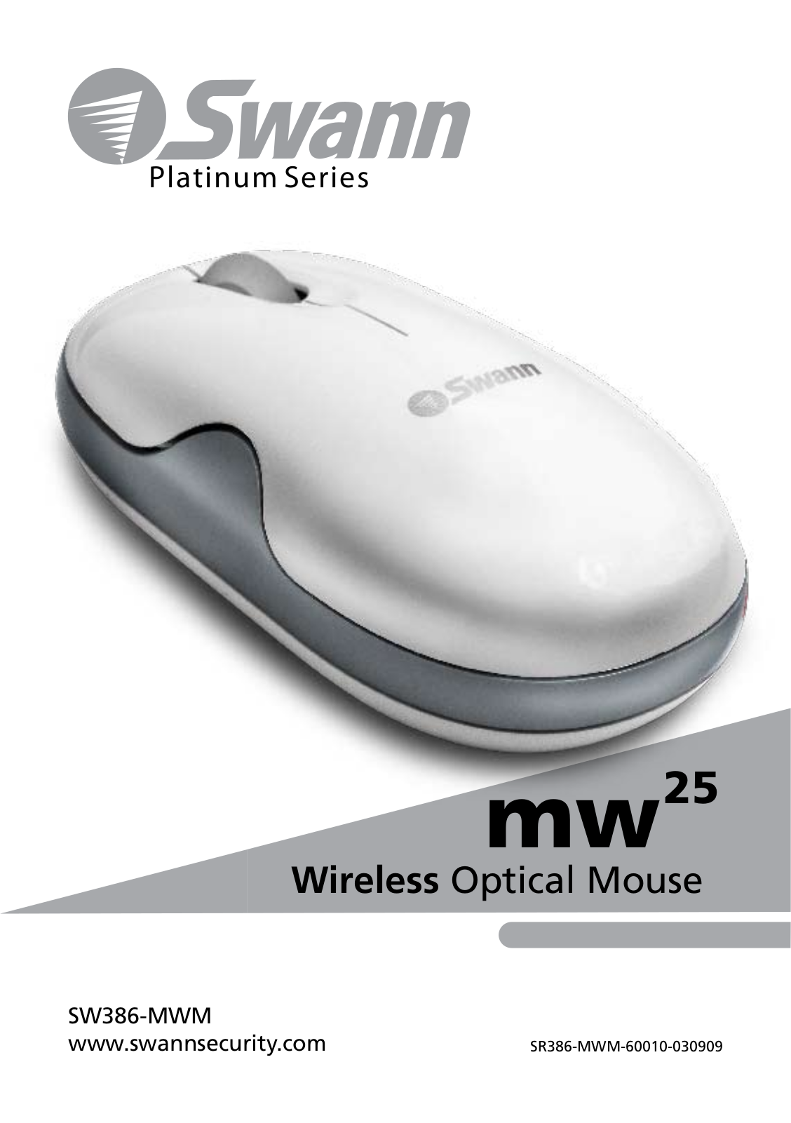 Swann Platinum, mw25 Series Manual