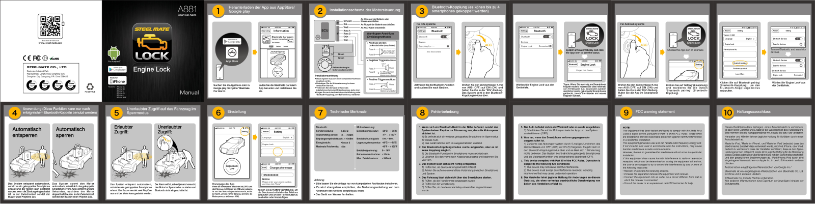 SteelMate A881 User guide