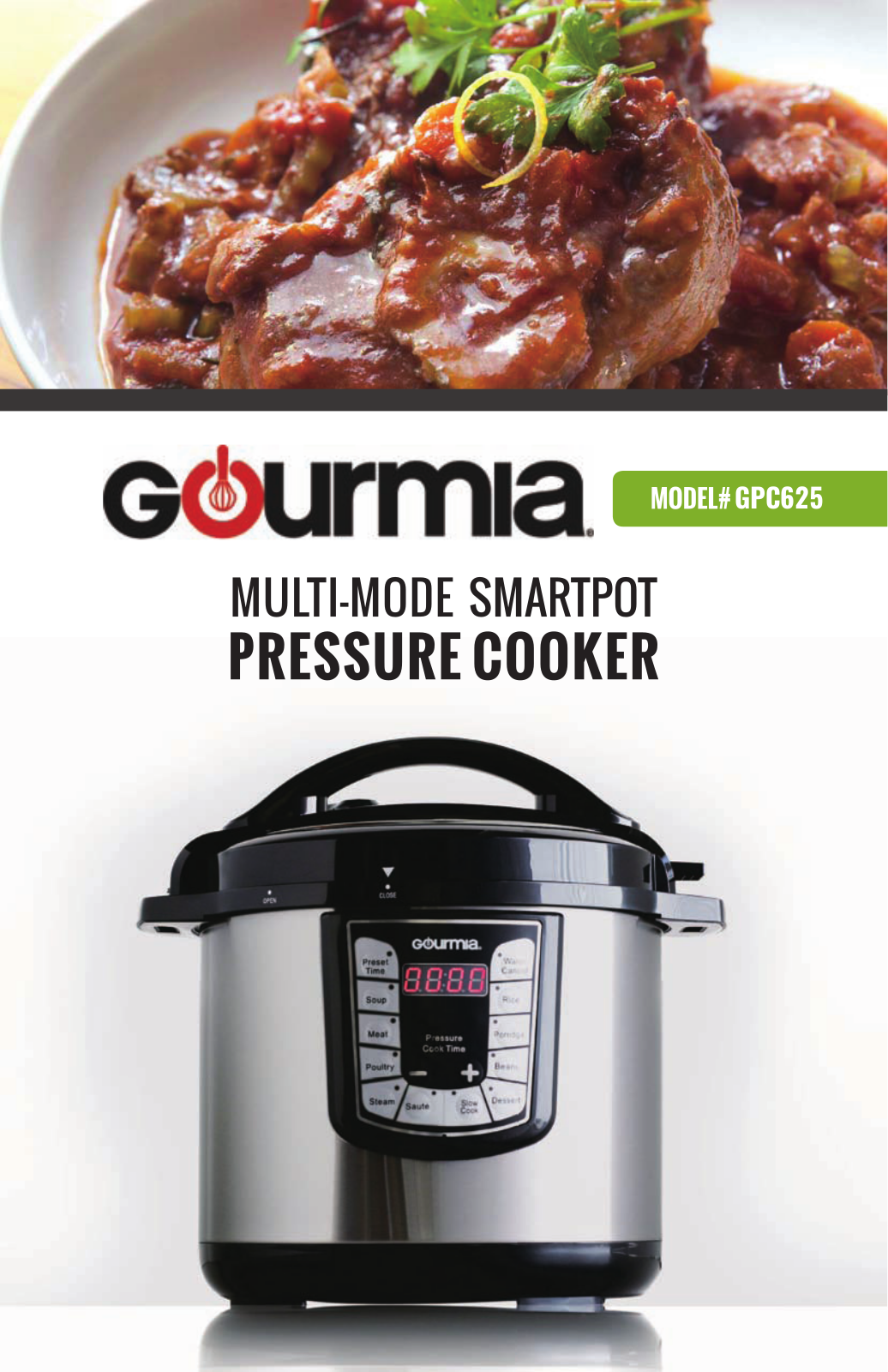 Gourmia GPC625 User Manual