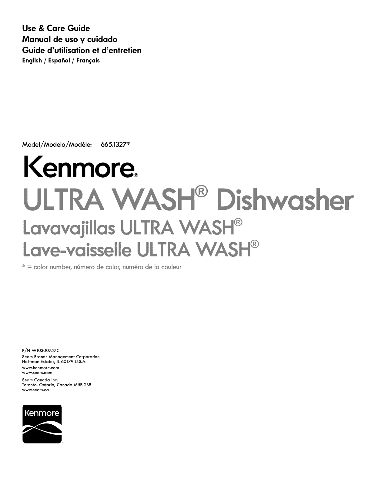 Kenmore 66513279K116, 66513279K115, 66513273K115, 66513272K116, 66513272K115 Owner’s Manual