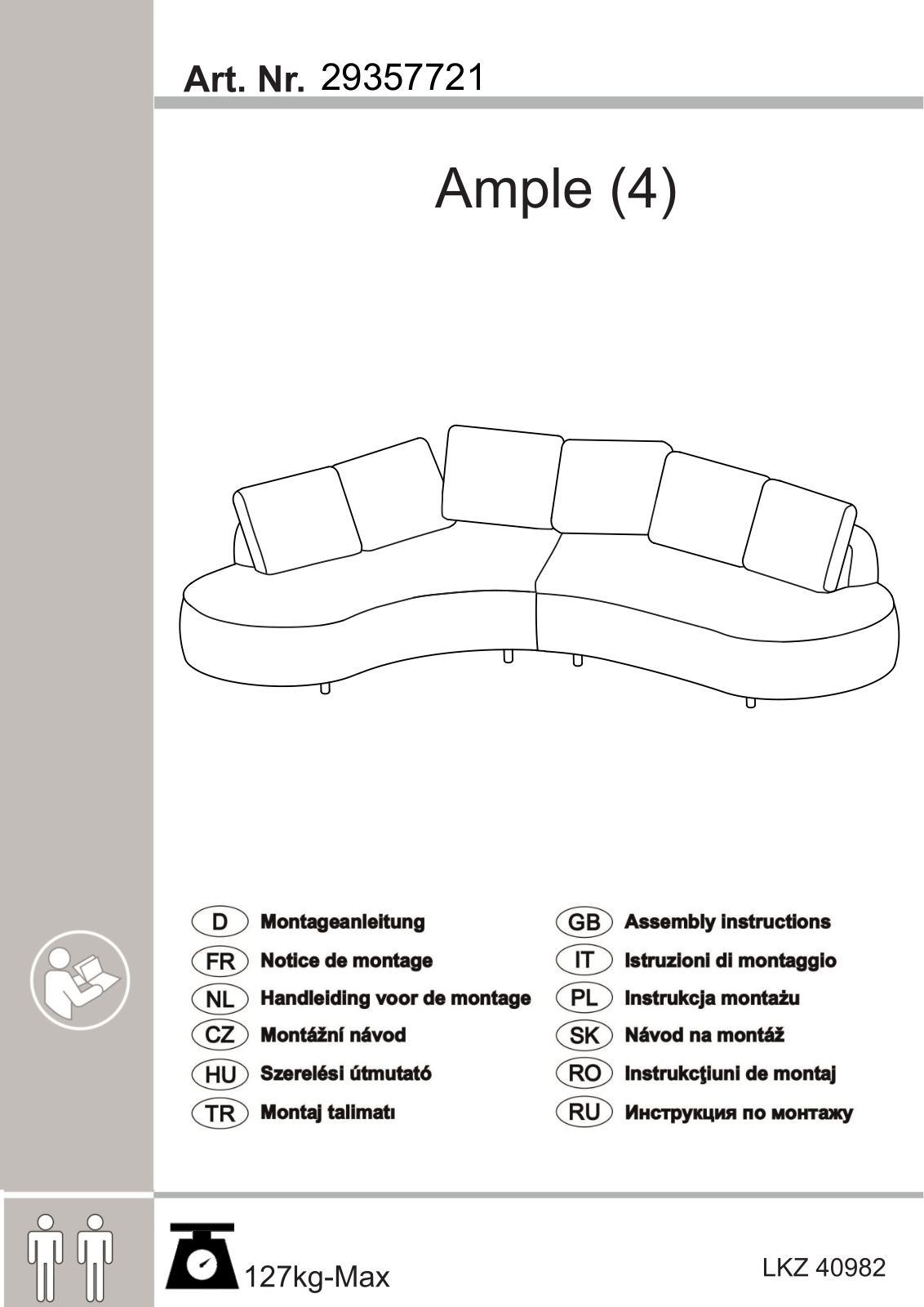 INOSIGN Ample 4 Assembly instructions - ManualMachine.com
