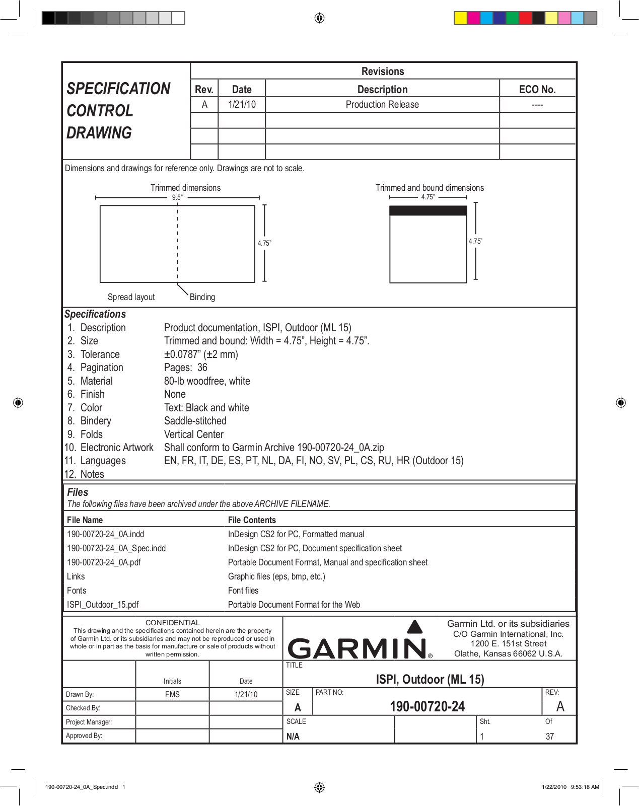 Garmin 01699 Users Manual