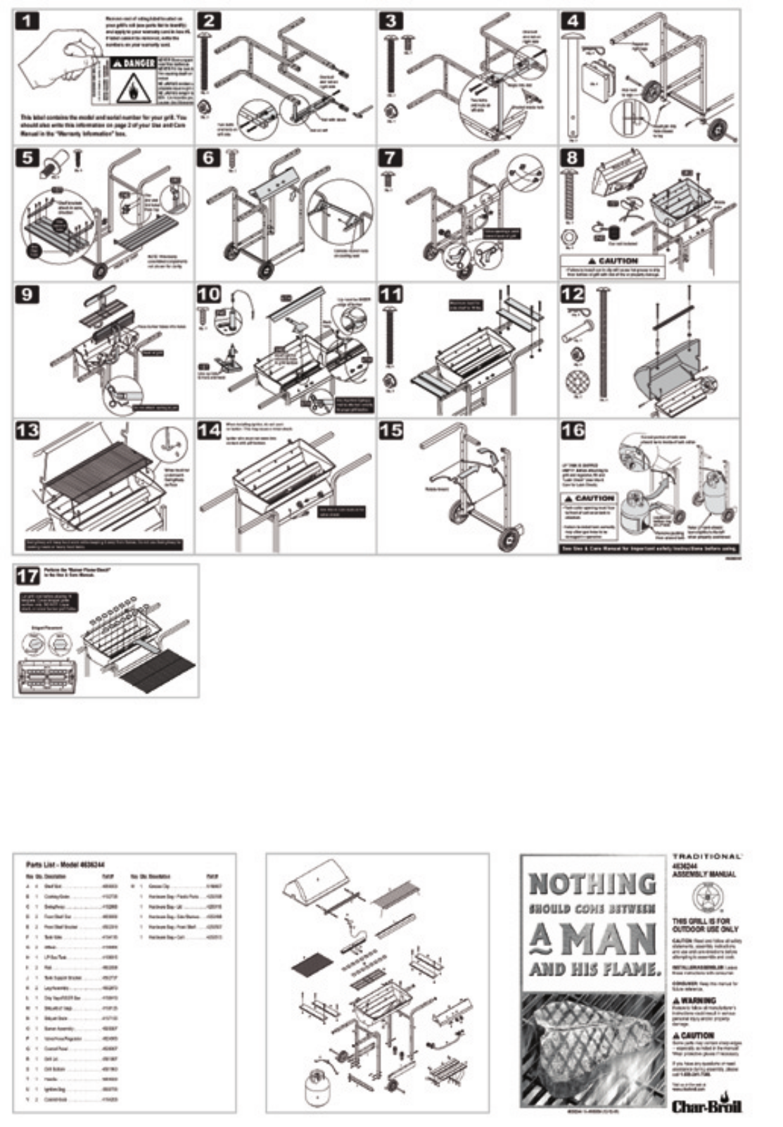 Charbroil 4636244 Owner's Manual