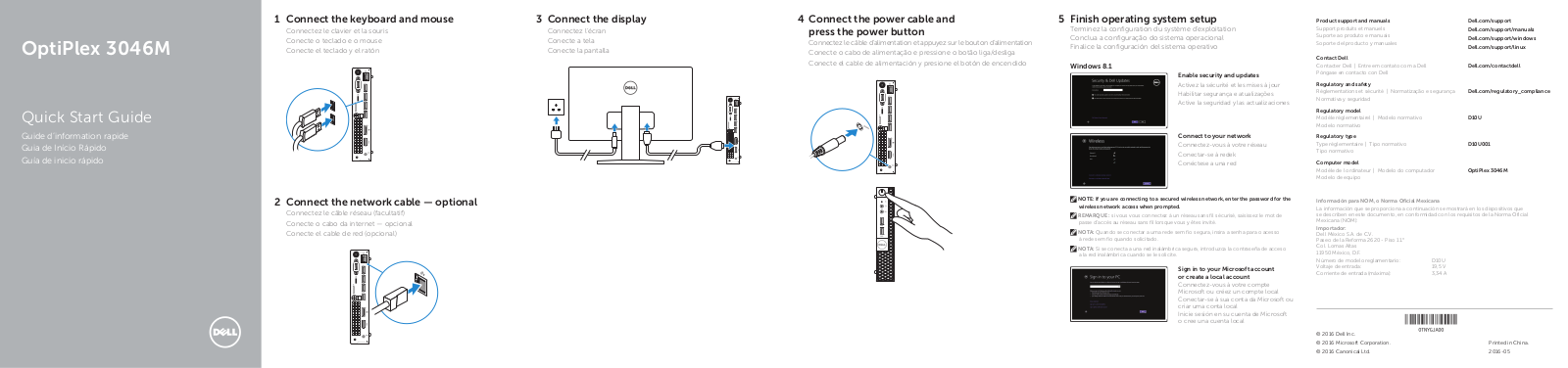 Dell OptiPlex 3046 User Manual