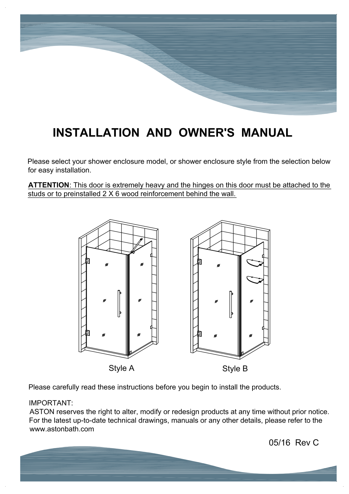 Aston UZO8401 Installation & Assembly - ManualMachine.com