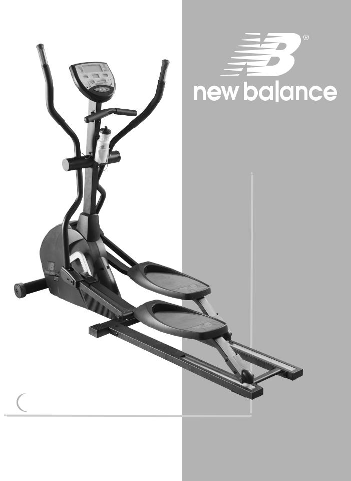 new balance 9.0 e elliptical trainer manual