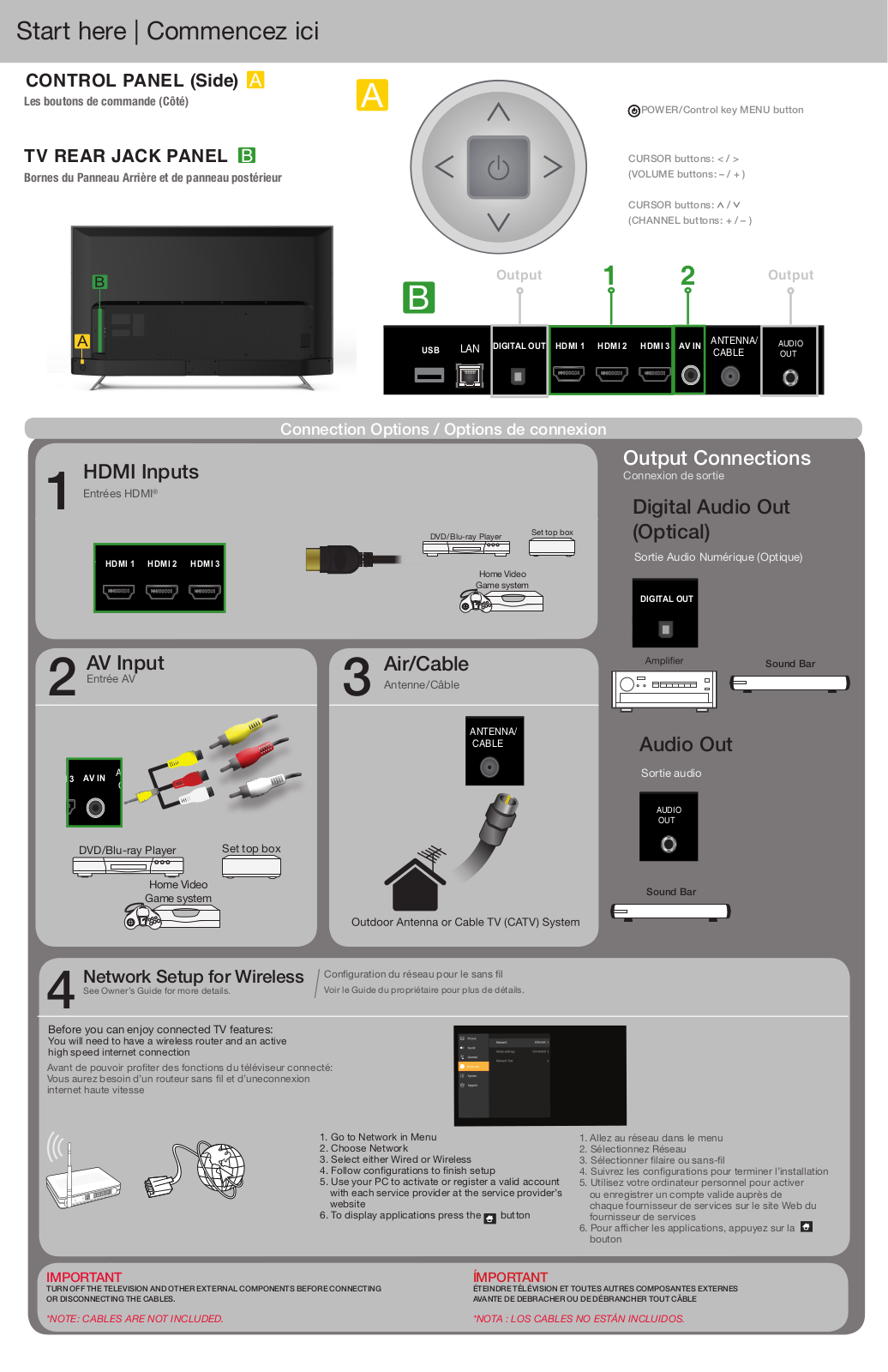 Hitachi C55LS8 Quick Start Manual