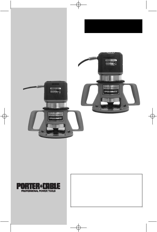 Porter-Cable 7519, 7518 User Manual