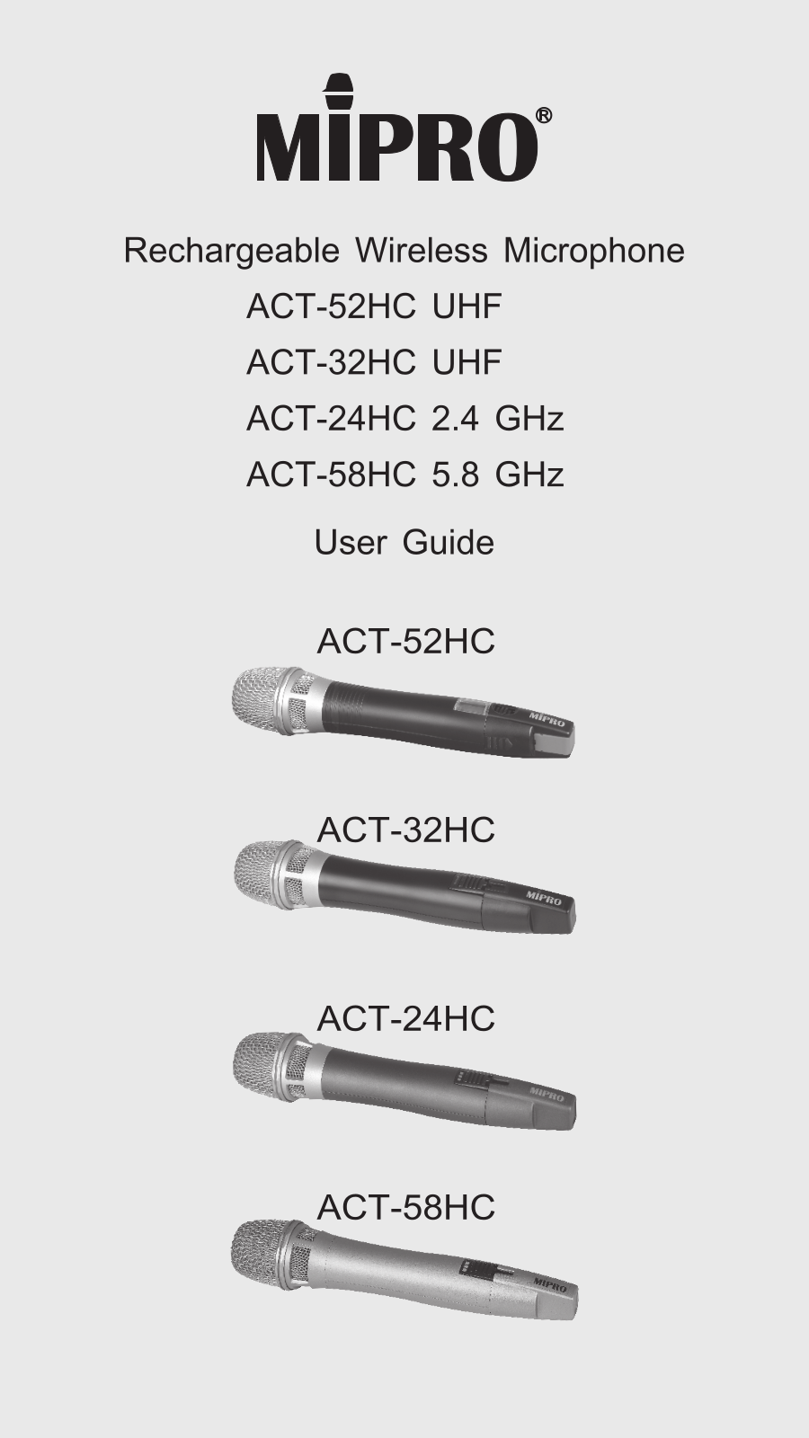 MIPRO ACT24HC User's Guide