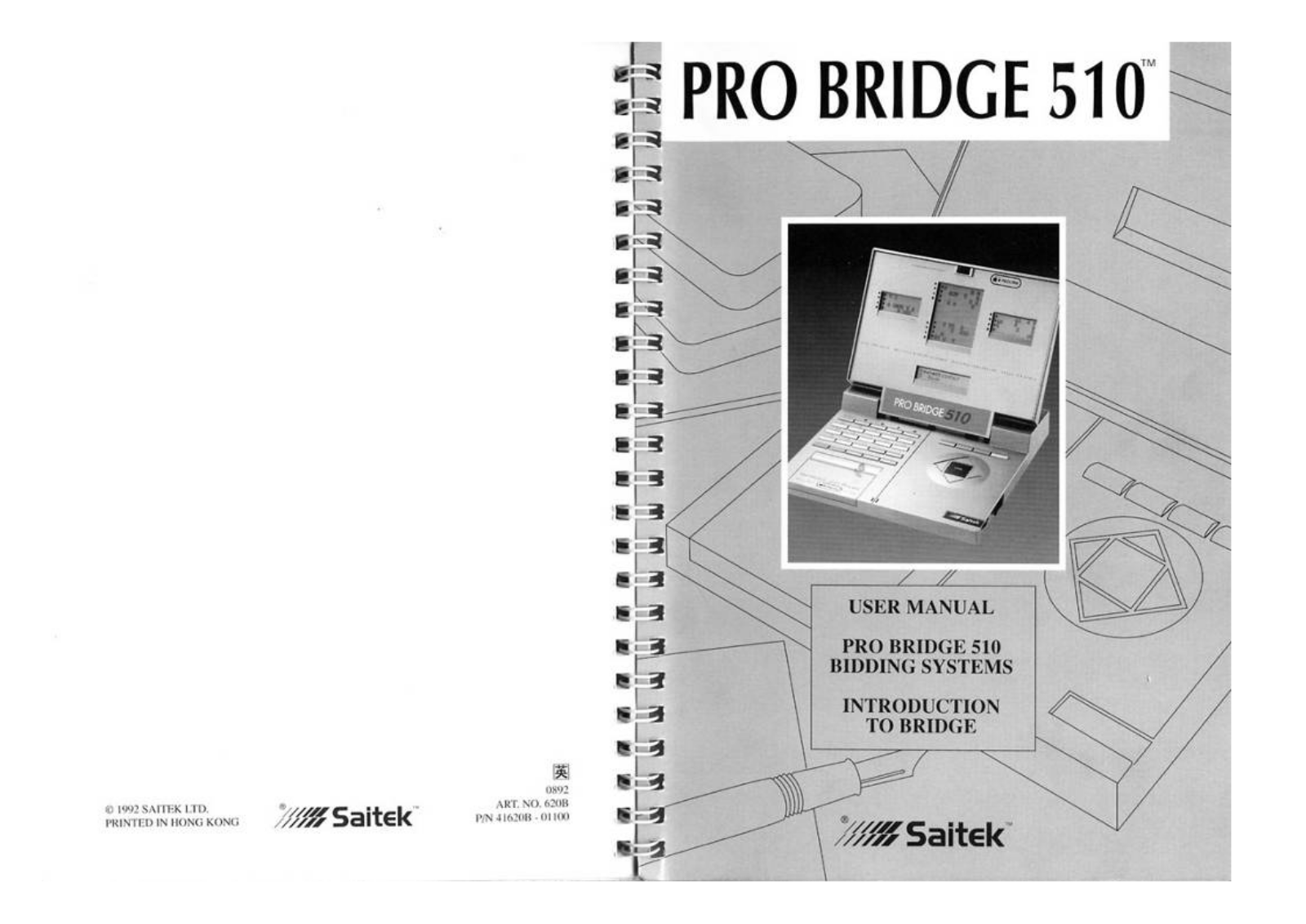 Saitek PRO BRIDGE 510 User Manual