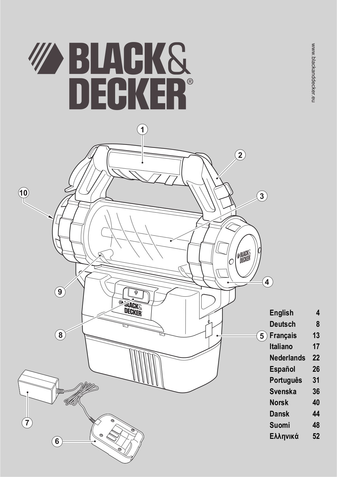 Black & Decker Bd18al Instruction Manual