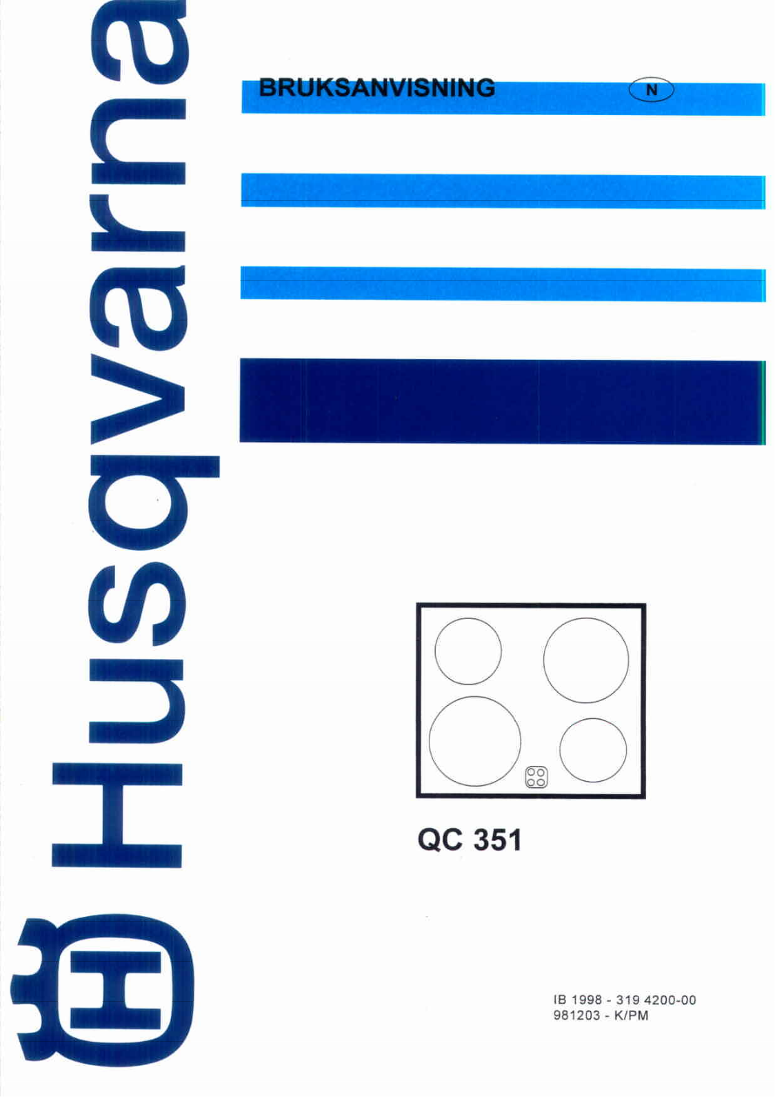 Husqvarna QC351X User Manual