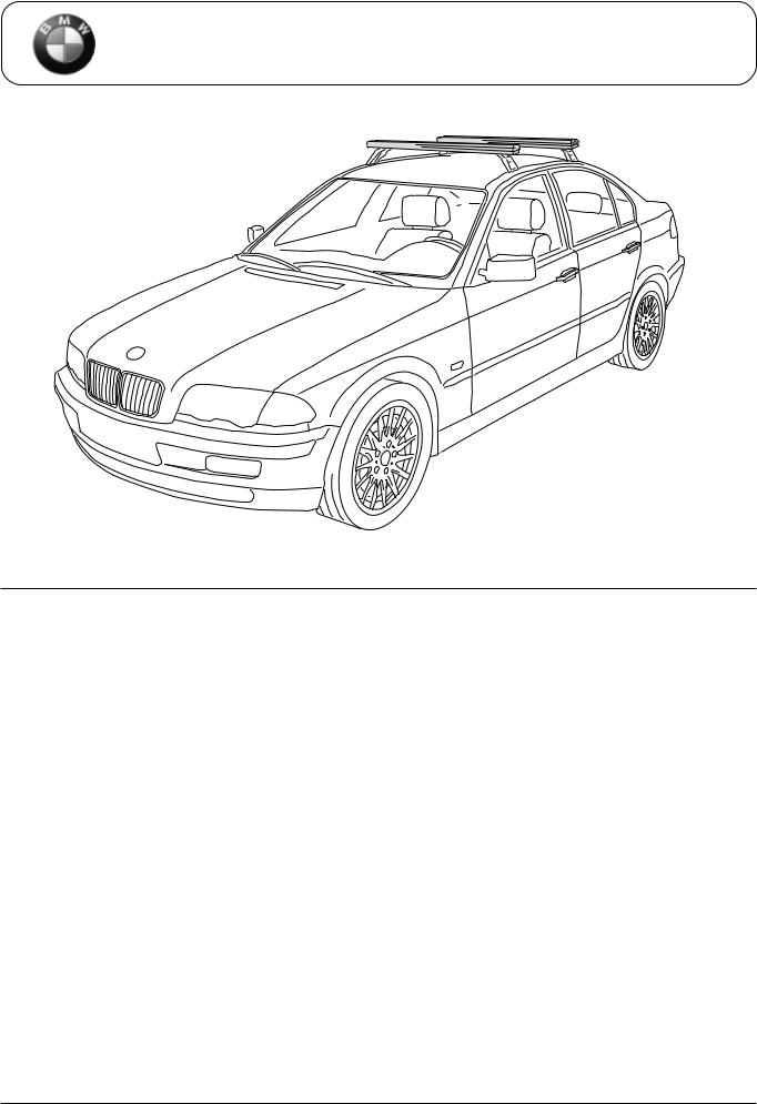 BMW Profil 2000 User Manual