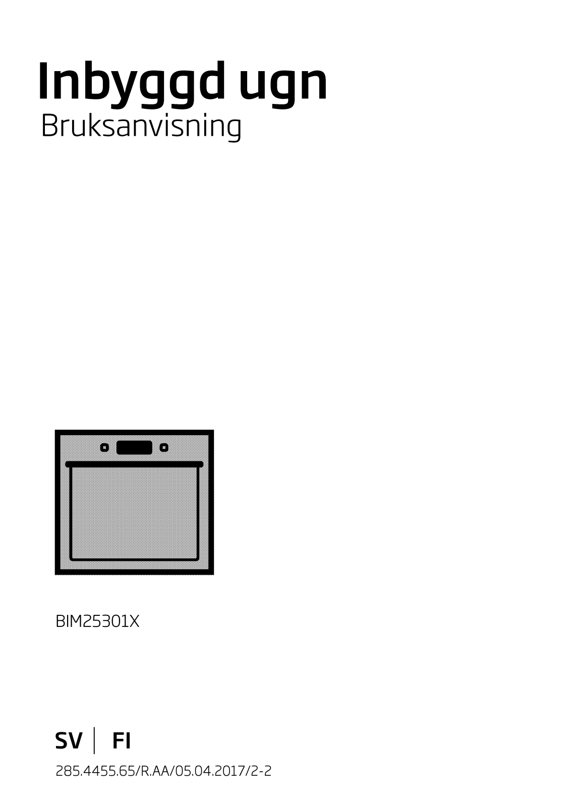 Beko BIM25301X User manual