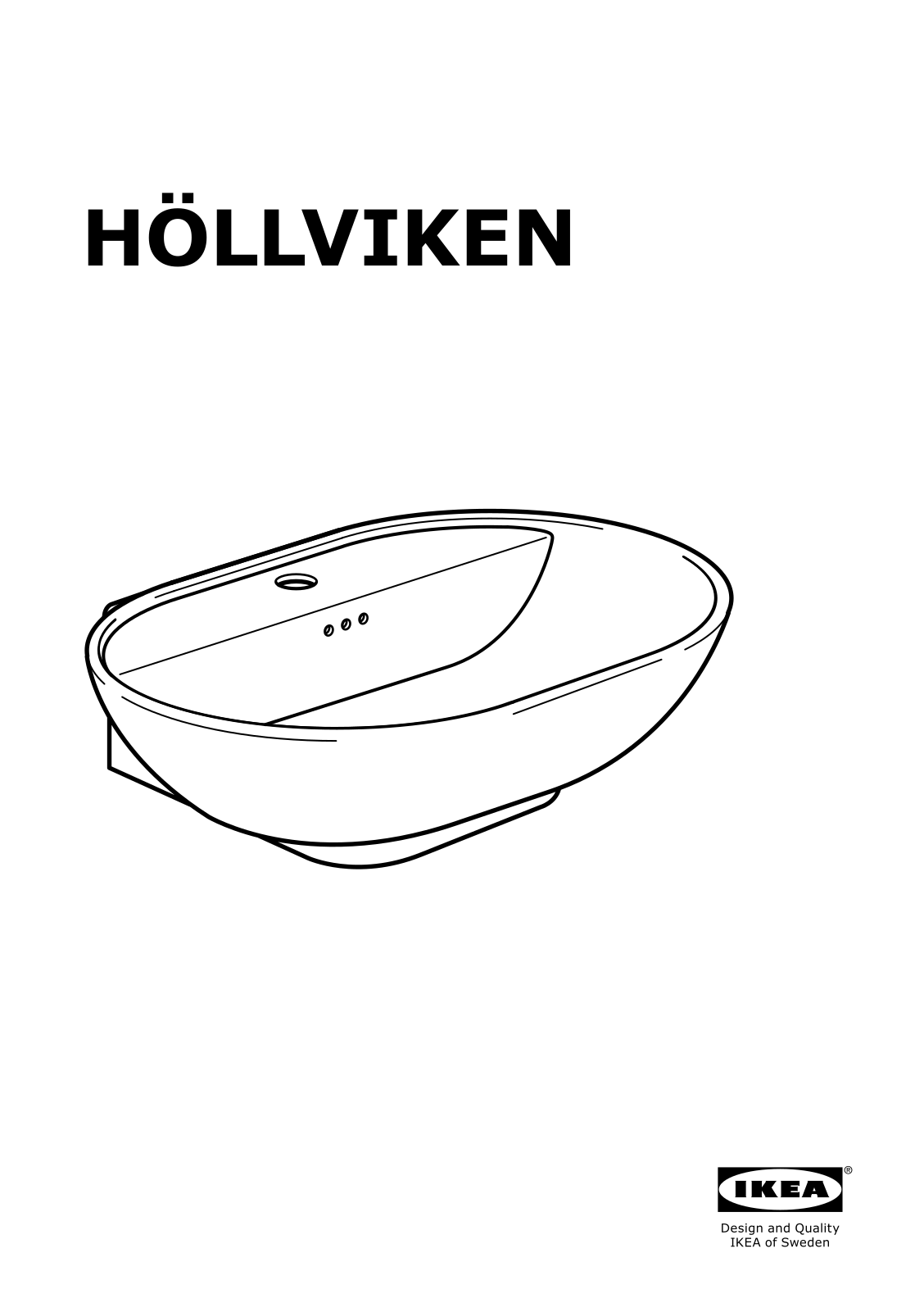 IKEA HOLLVIKEN User Manual