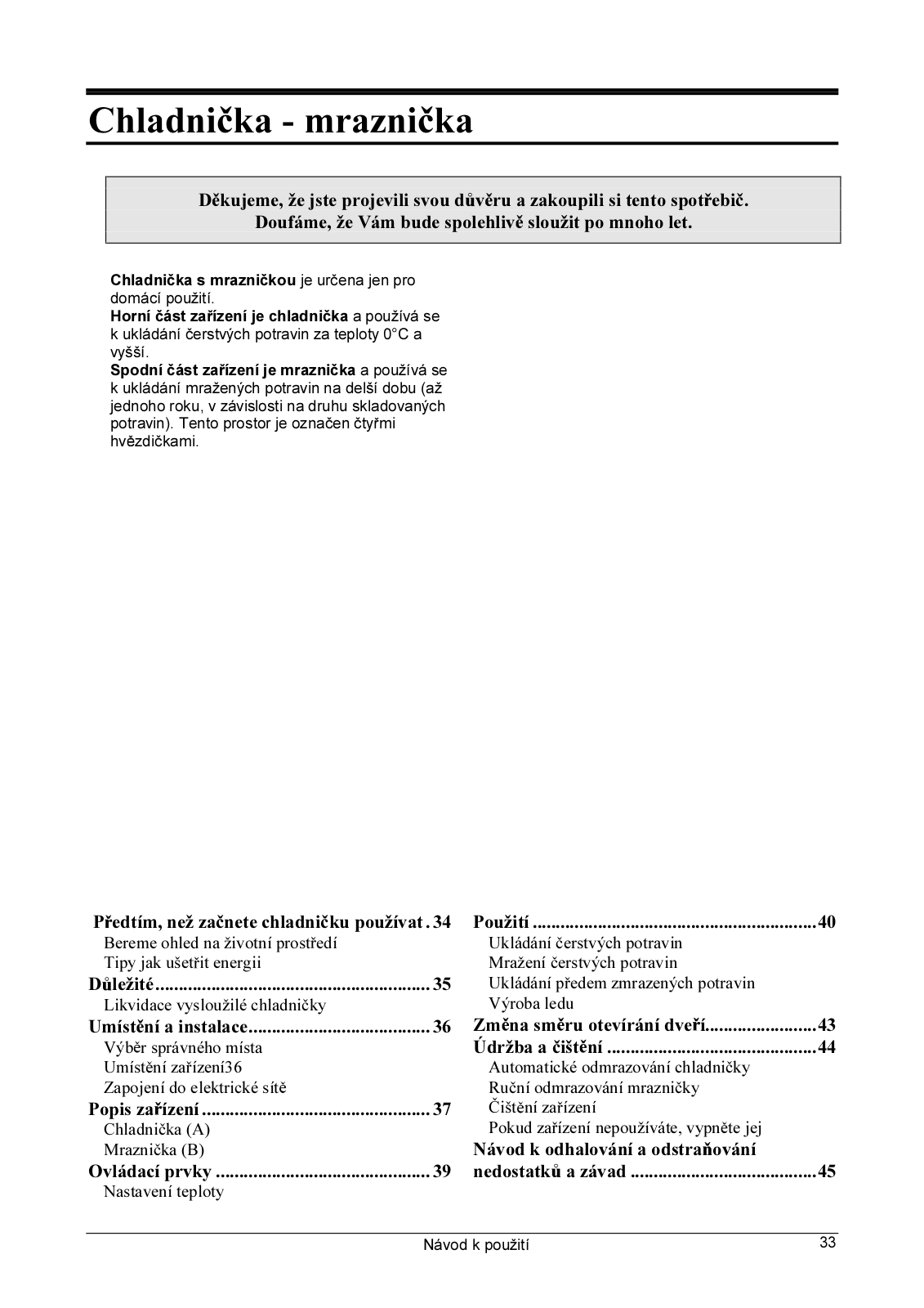 Gorenje RK 4255 W User Manual