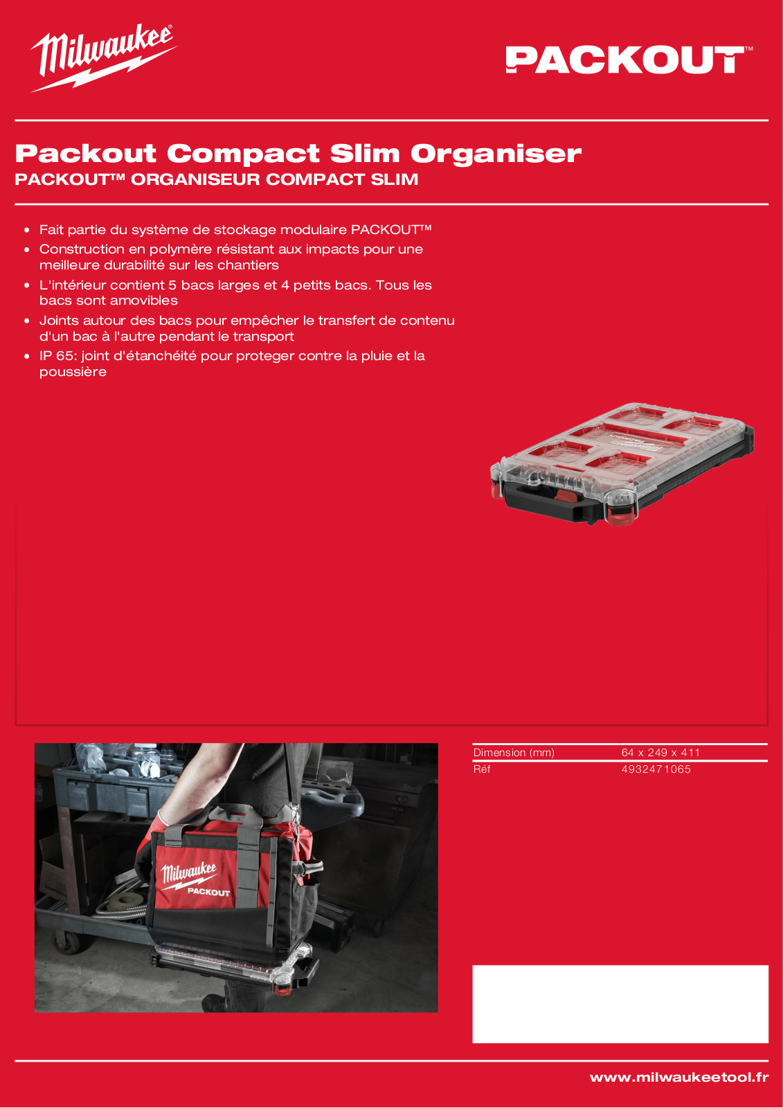 Milwaukee 4932471065 Specification - ManualMachine.com