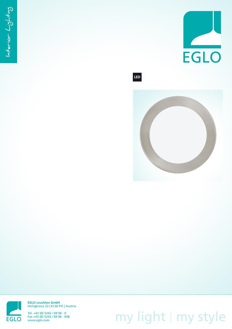 Eglo 31672 Service Manual