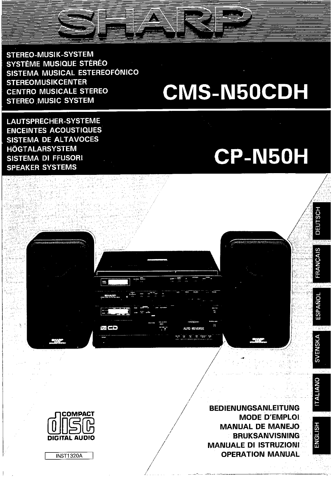 Sharp CP-N50H, CMS-N50CDH User Manual