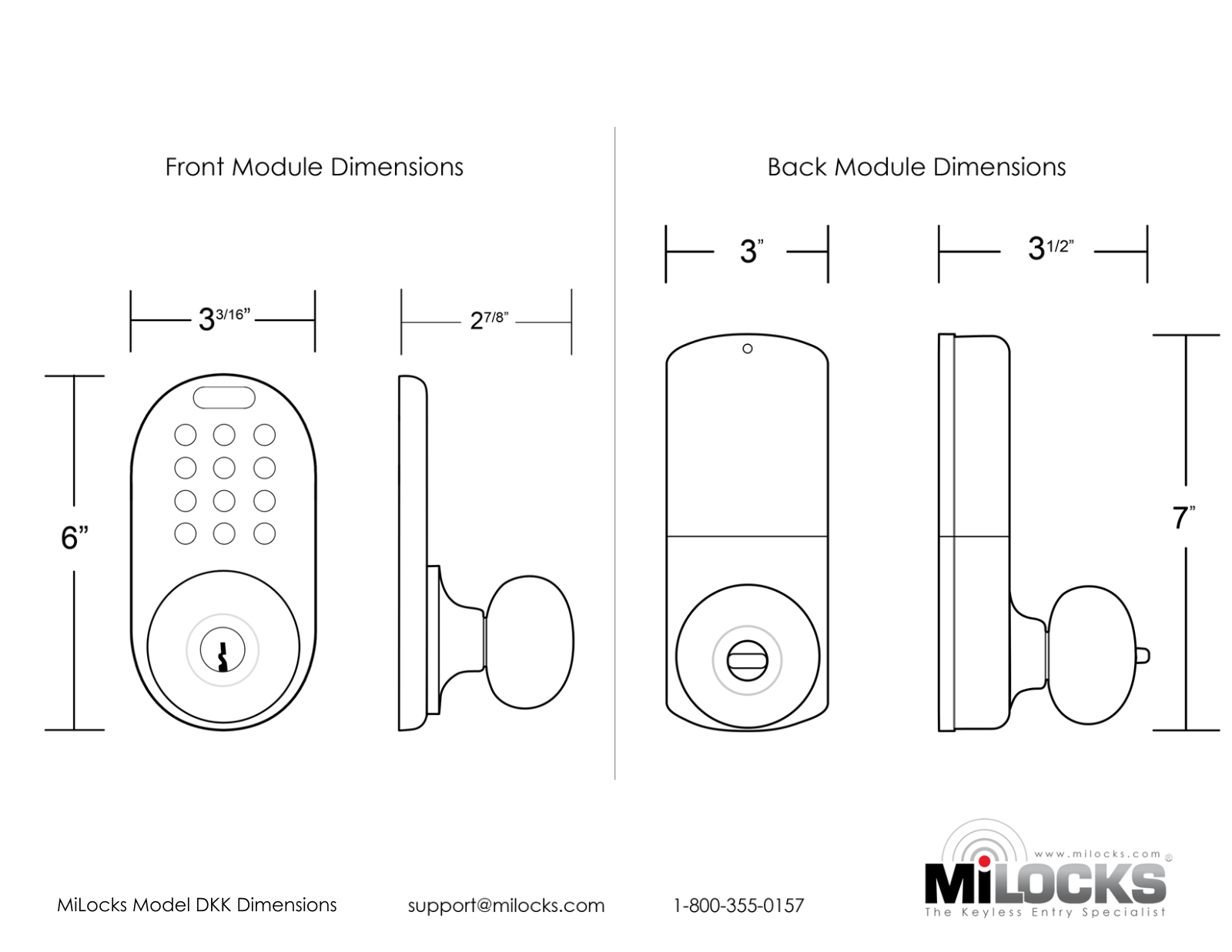 Milocks MILO1054 Specifications - ManualMachine.com
