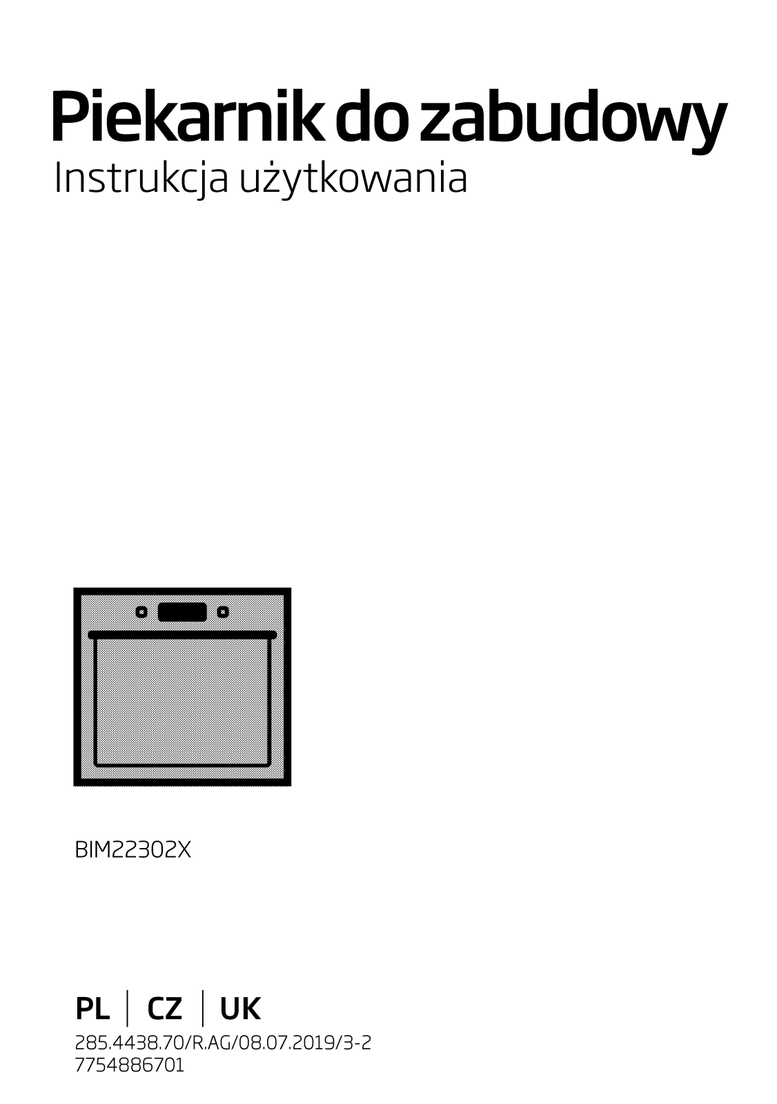 Beko BIM22302X User manual