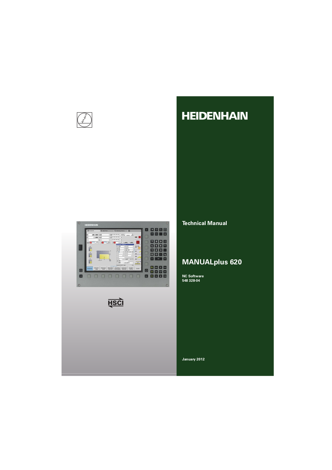 HEIDENHAIN Manualplus 620 Technical Manual