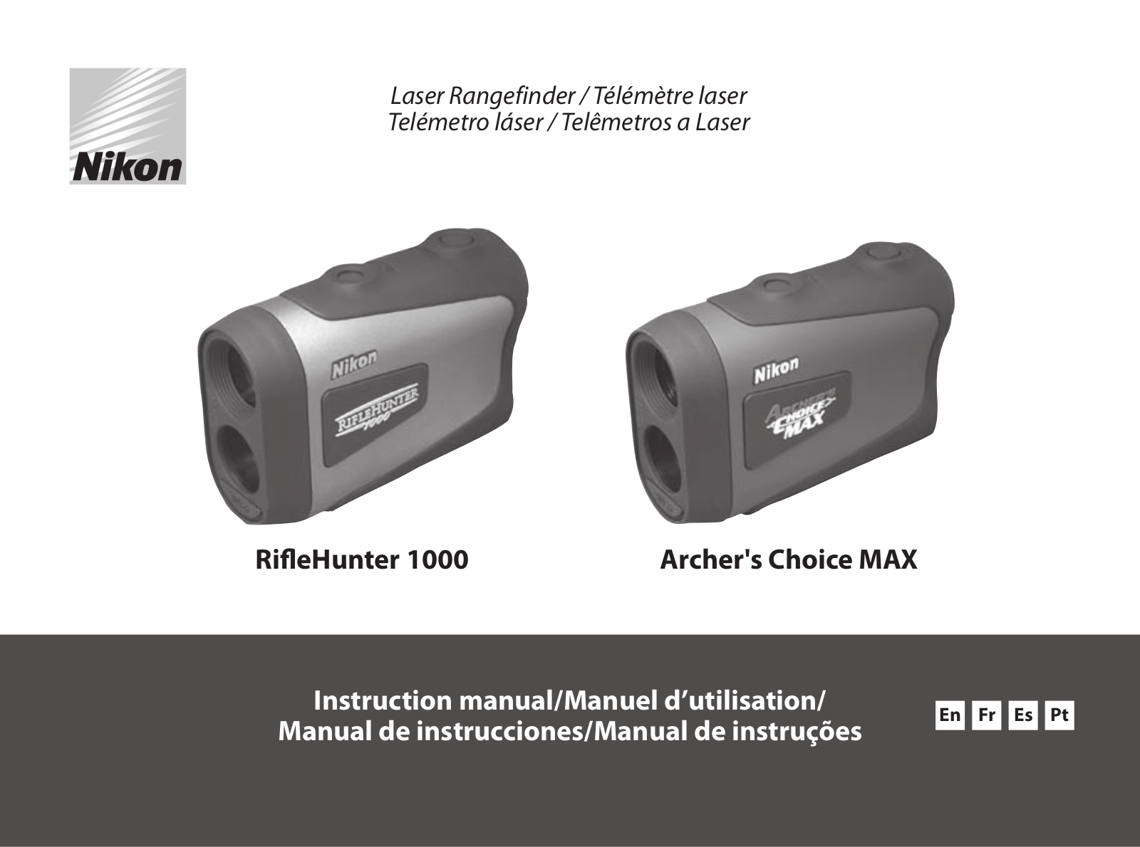 Nikon Laser Rangefinder Instruction Manual