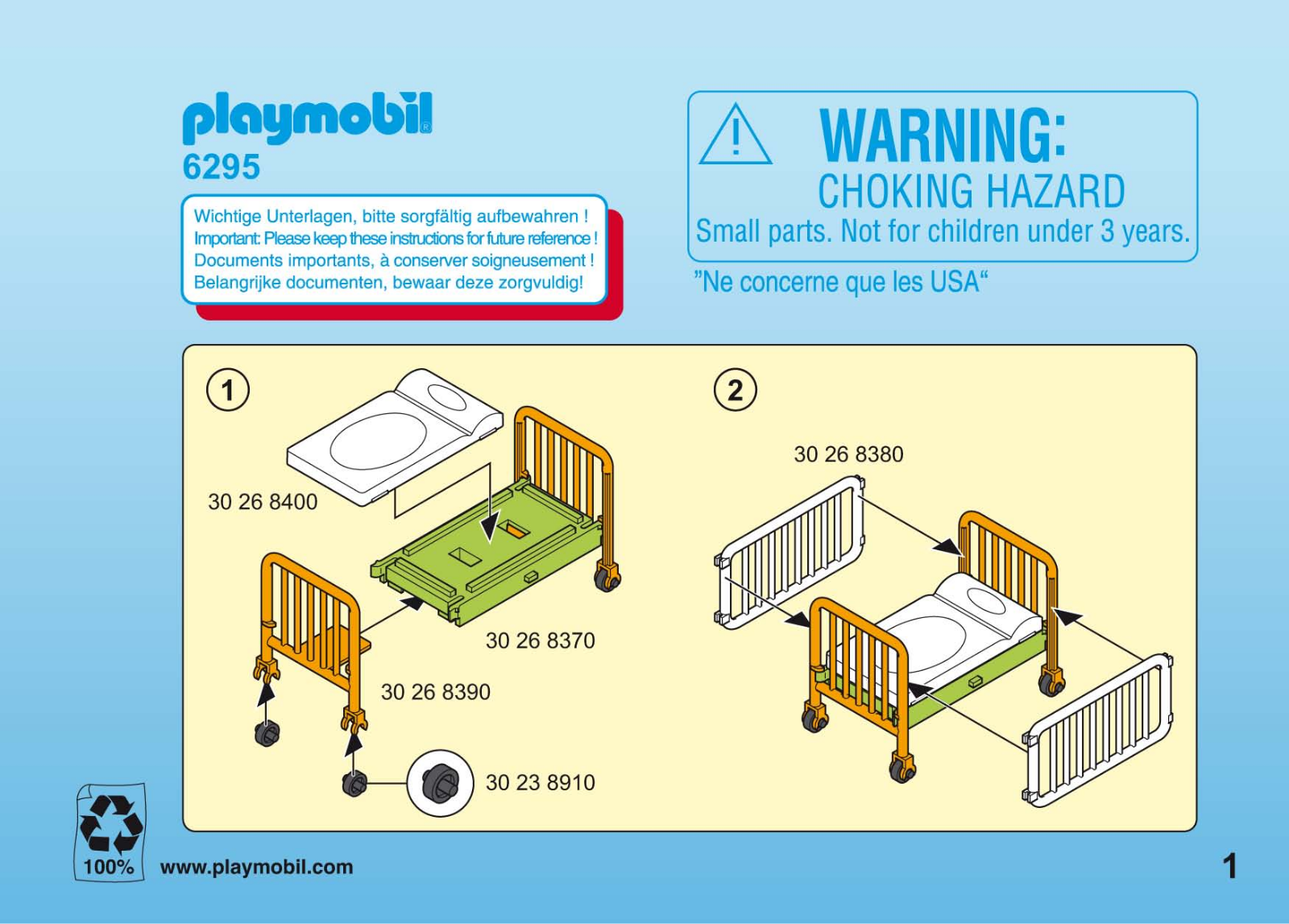 playmobil 6295 Instructions