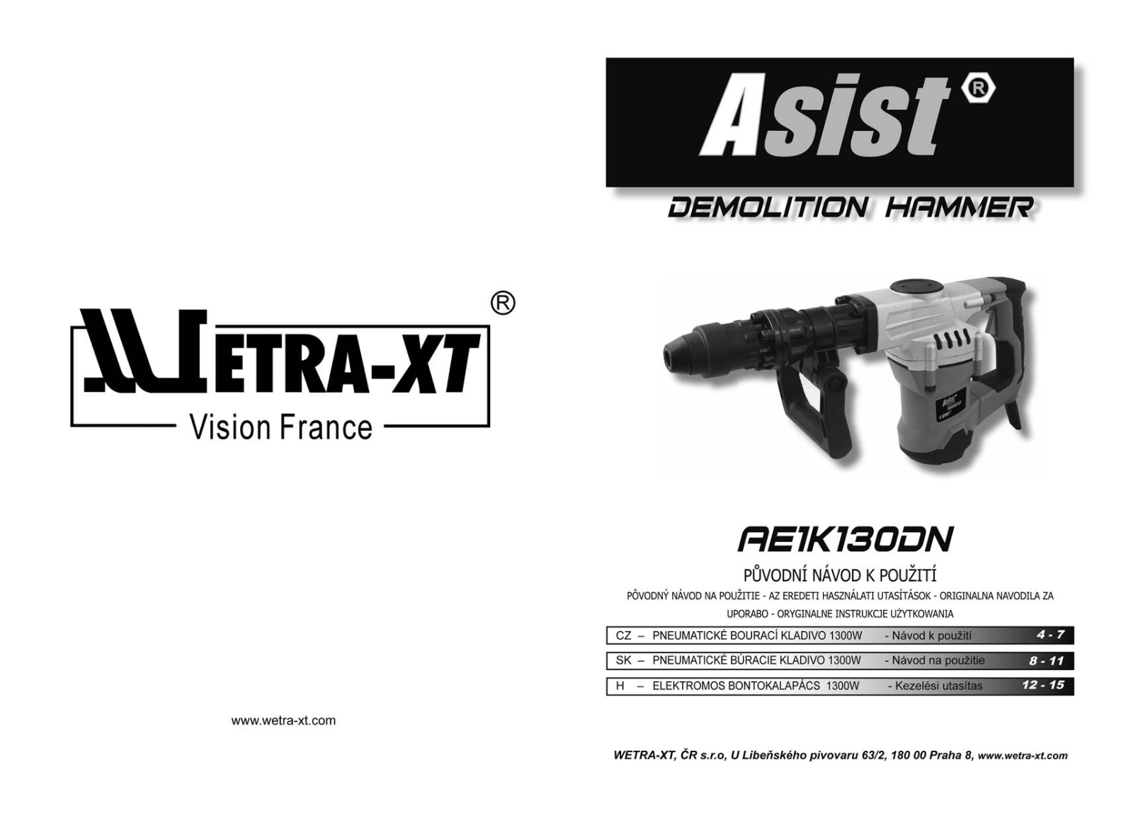 Asist AE1K130DN User Manual