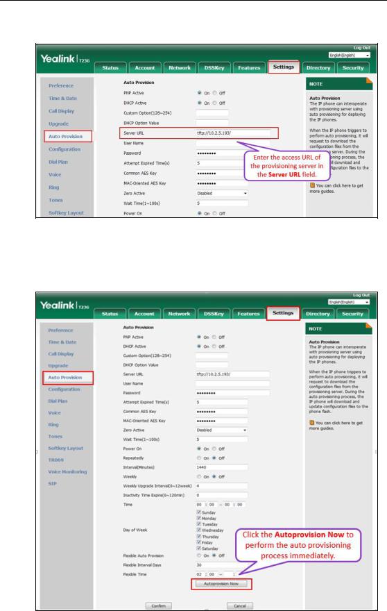 Yealink Sip IP User Manual