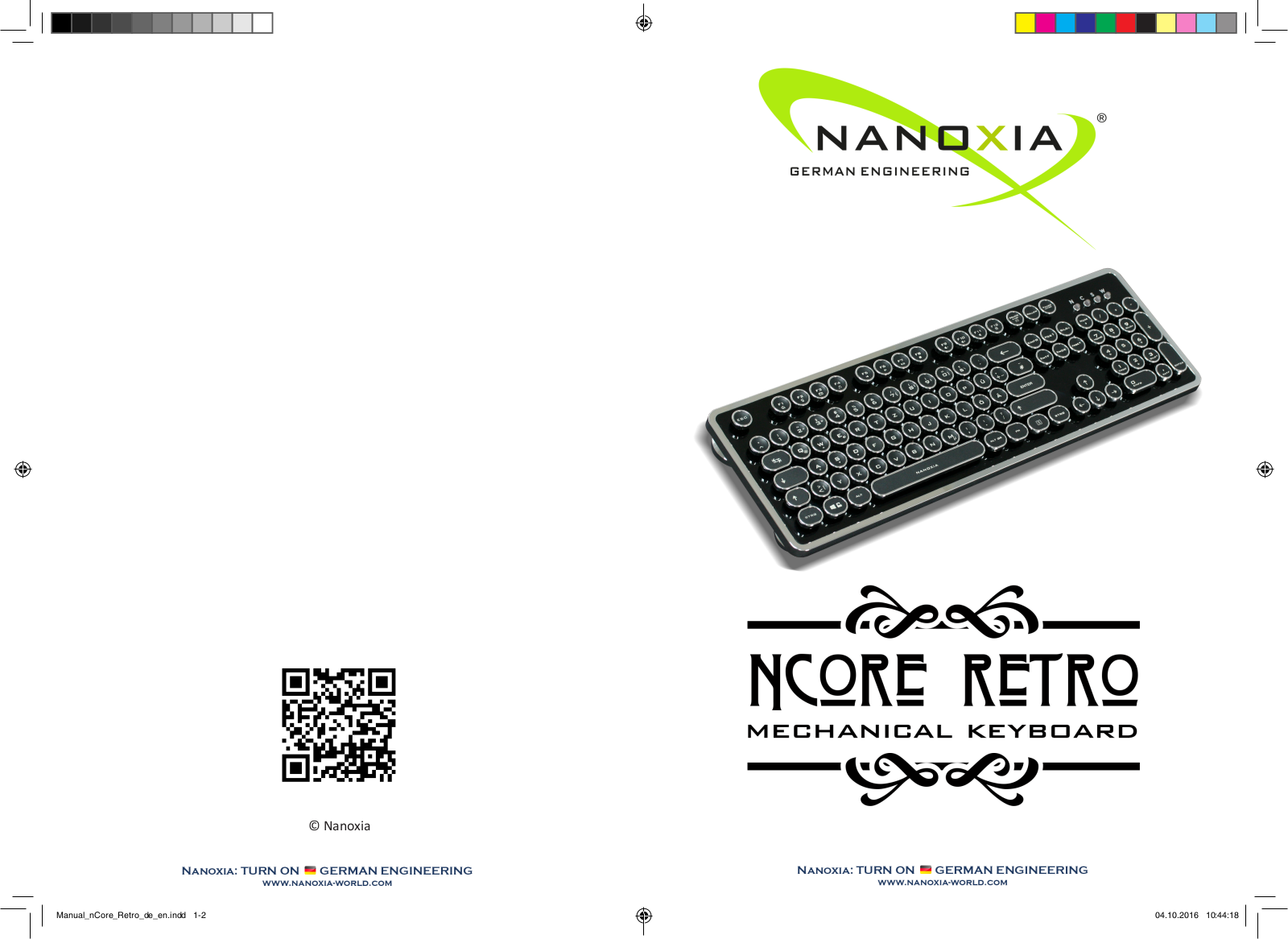 Nanoxia Ncore Retro User Manual