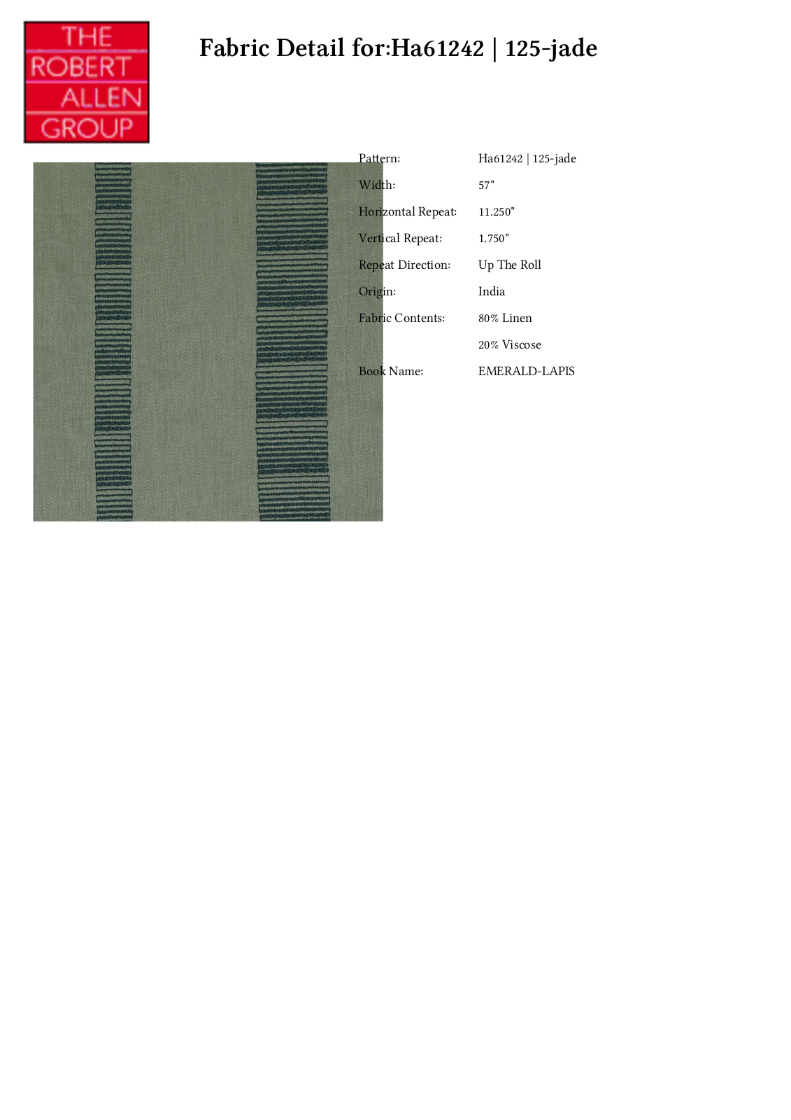Duralee CRAL7208 Specifications - ManualMachine.com