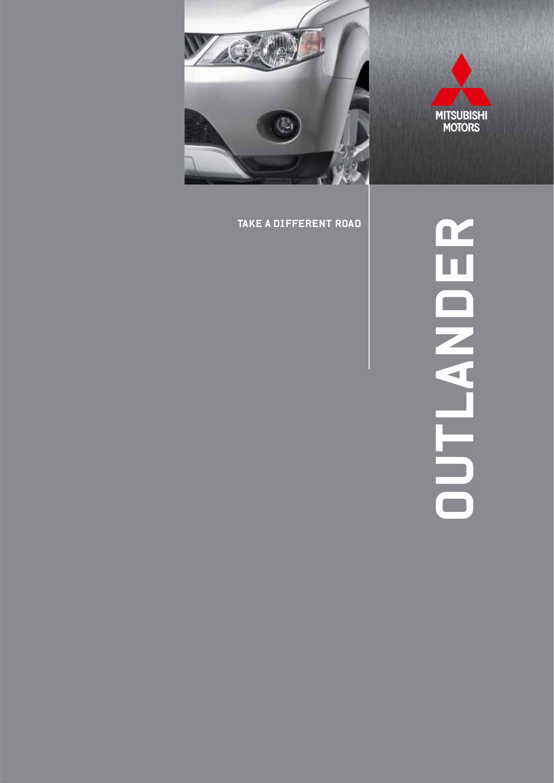 Mitsubishi OUTLANDER BROCHURE