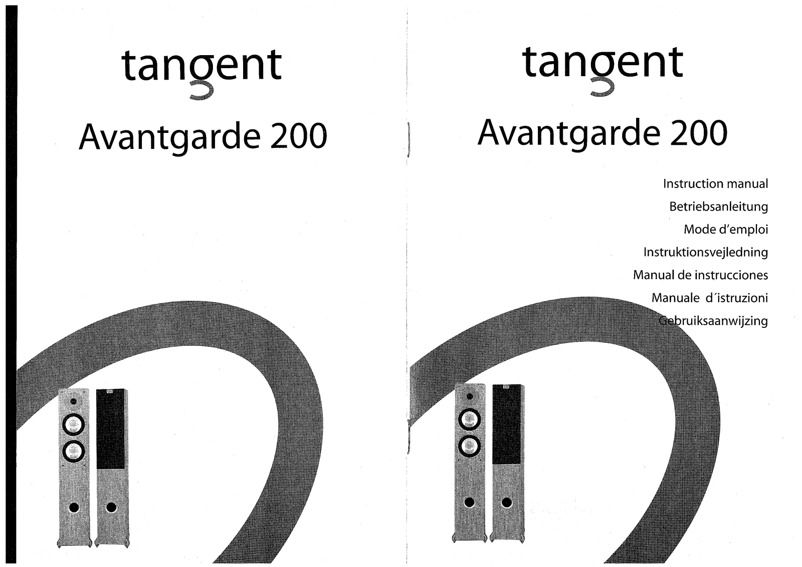 TANGENT Avantgarde 200 User Manual