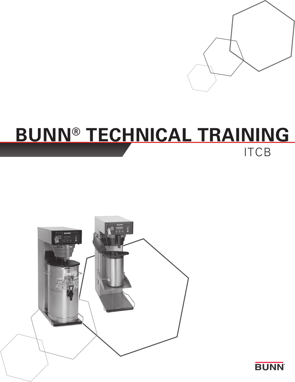 Bunn ITCB Series Technical Training Manual