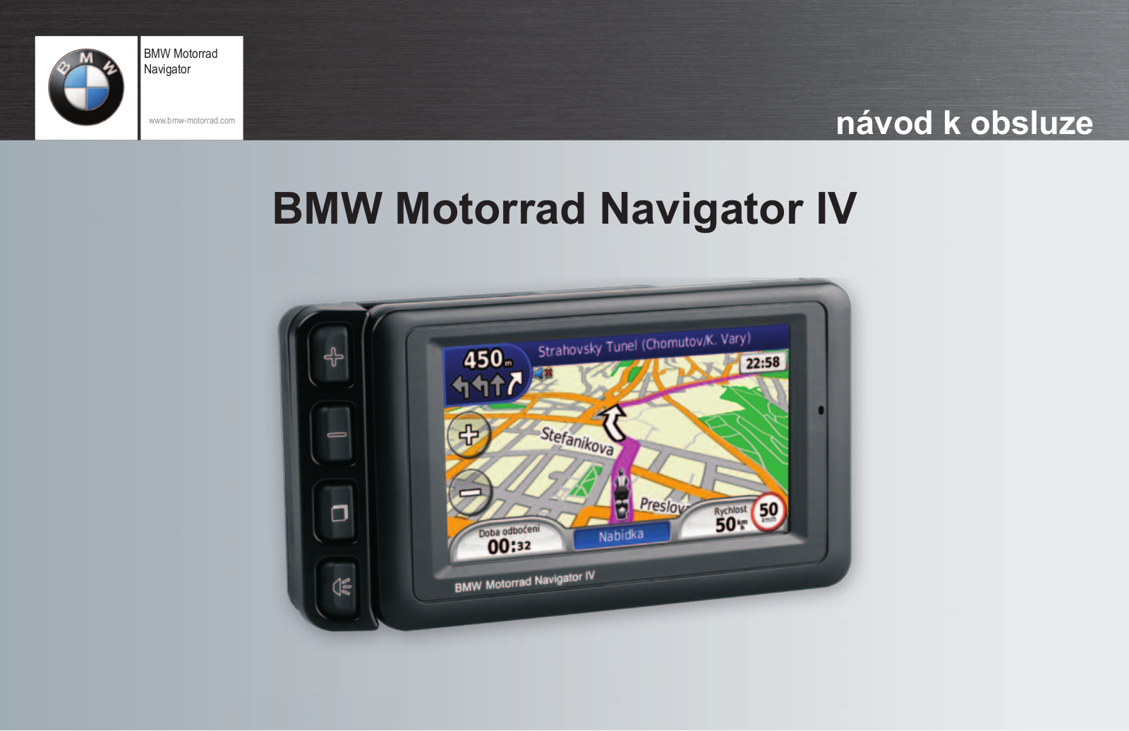 Garmin BMW Motorrad Navigator IV Operating Instructions