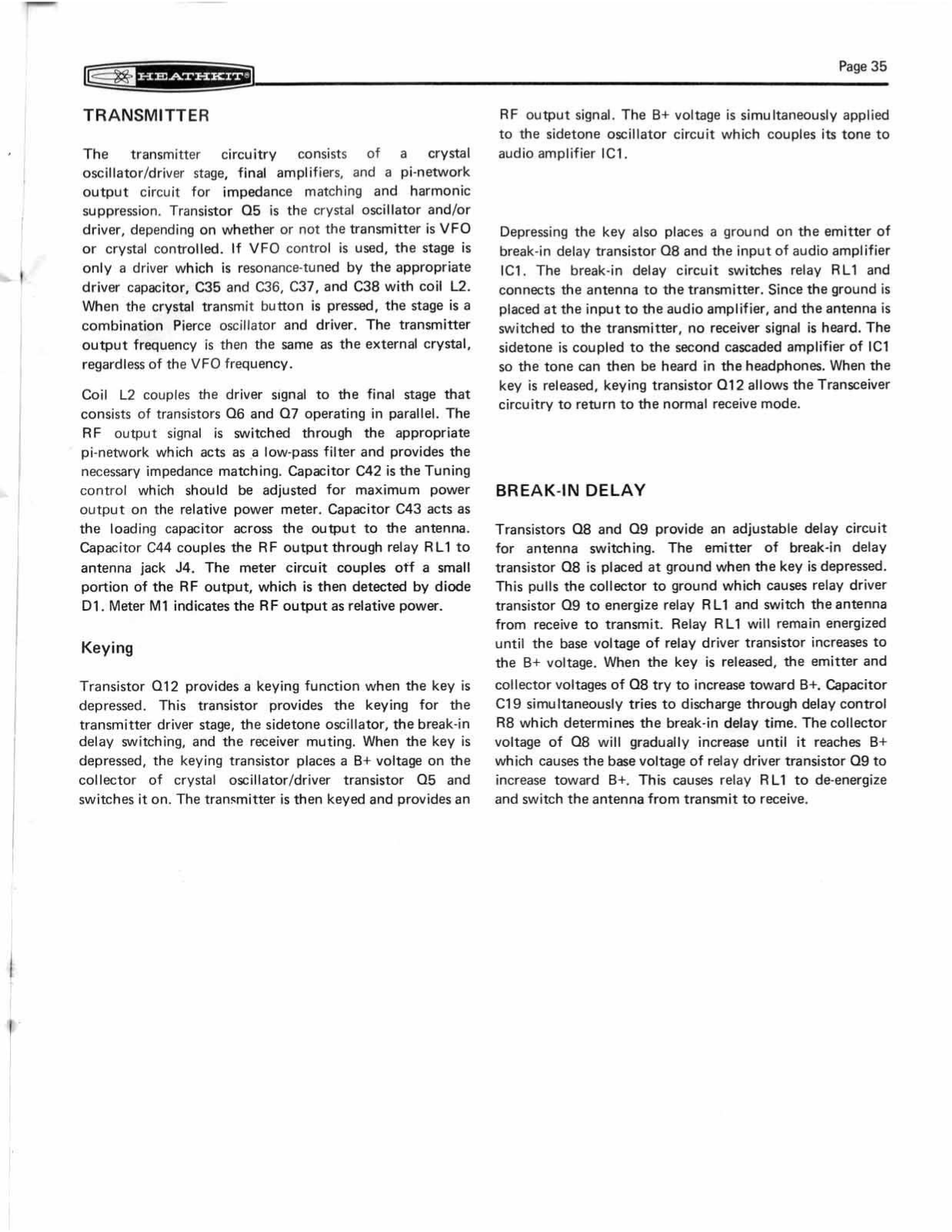 HEATHKIT hw-7 User Manual (PAGE 14)