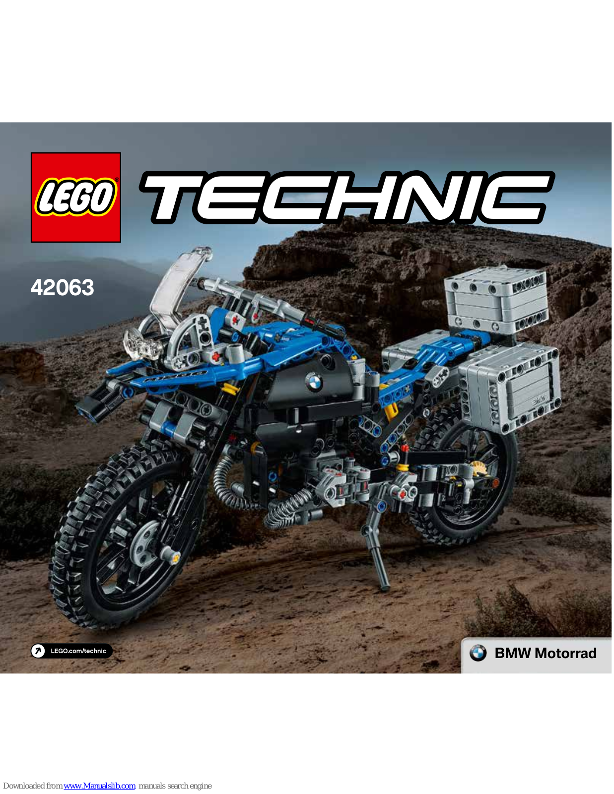 LEGO TECHNIC 42063 Building Instructions