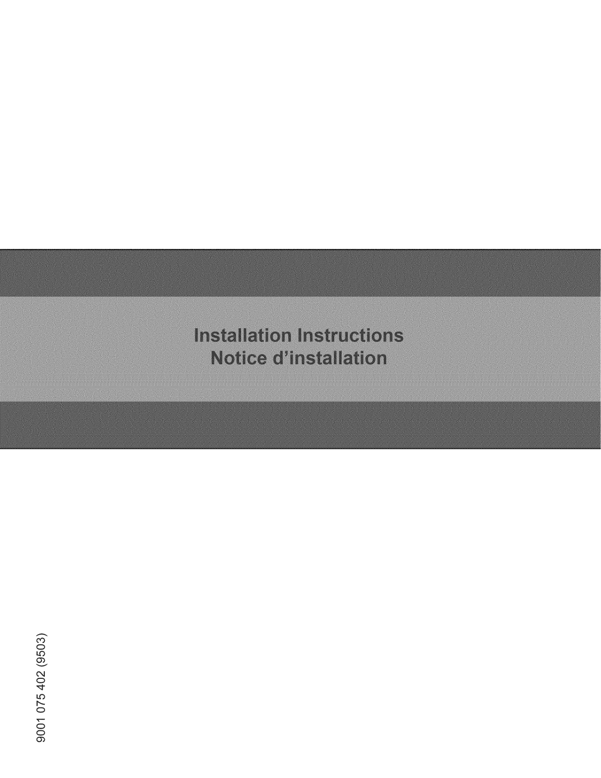 Bosch SPX68U55UC/42, SPX68U55UC/33, SPX68U55UC/37, SPX68U55UC/30, SPX68U55UC/32 Installation Guide - ManualMachine.com