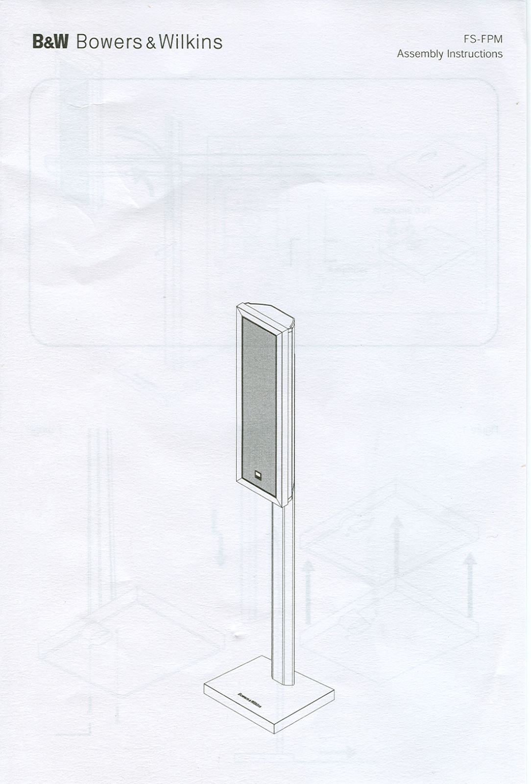 Bowers and Wilkins FS-FPM Owners manual