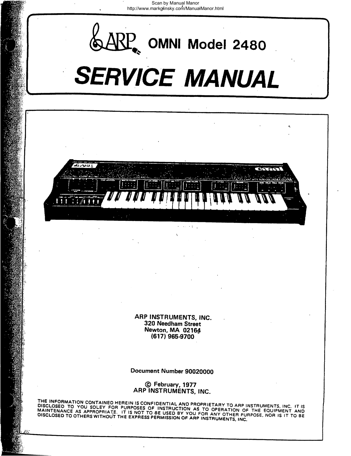 Arp Omni User Manual - ManualMachine.com