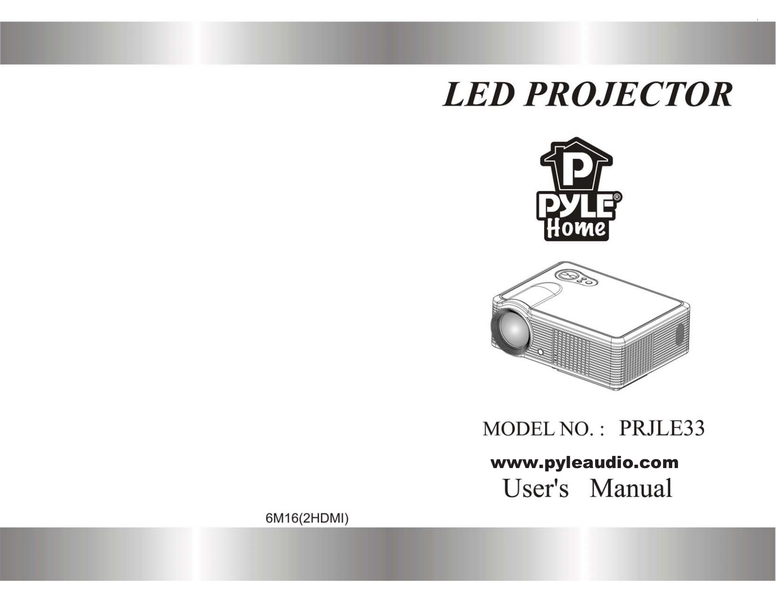 Pyle Pro PRJLE33 User Manual