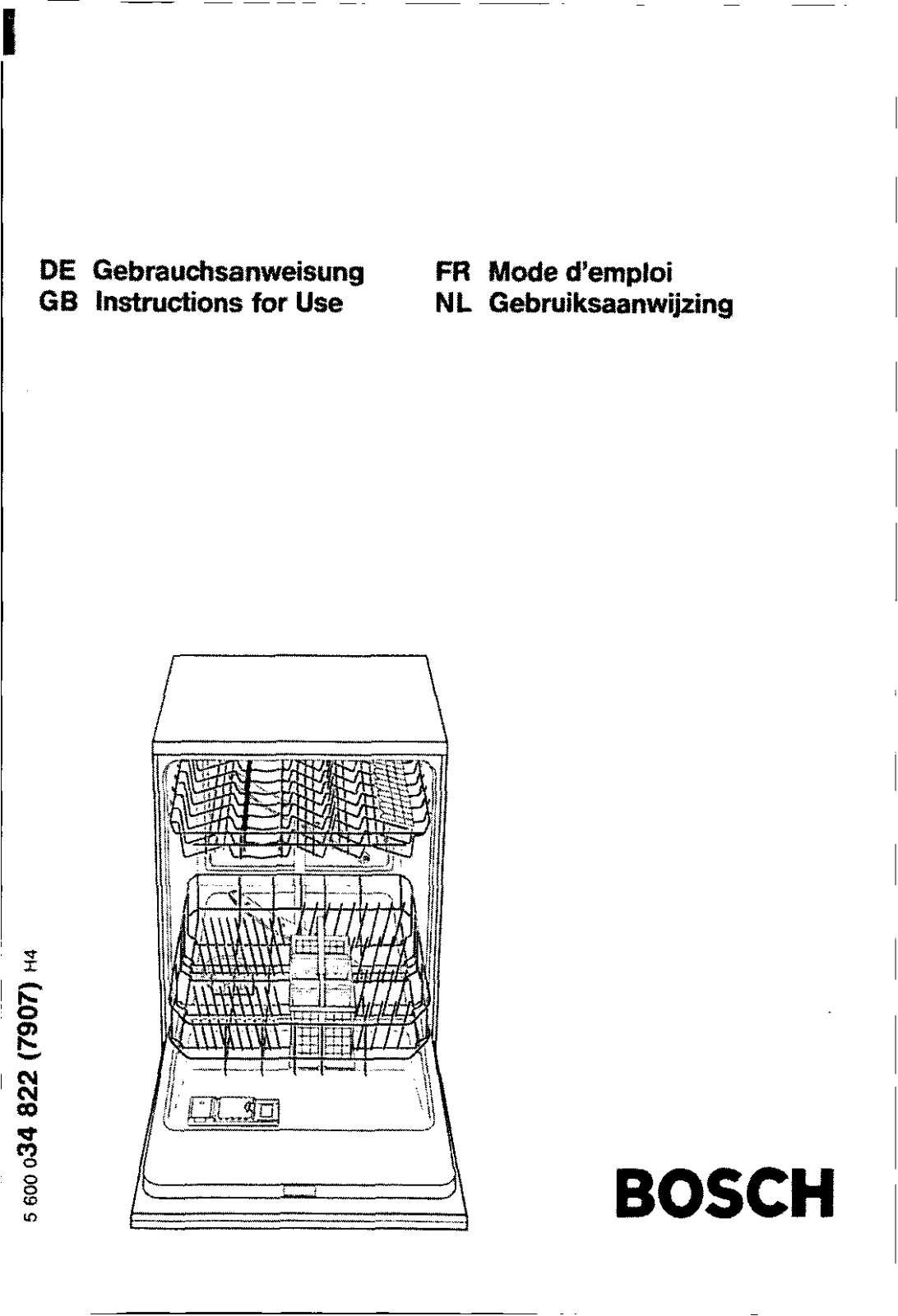 BOSCH SGS 4332 User Manual