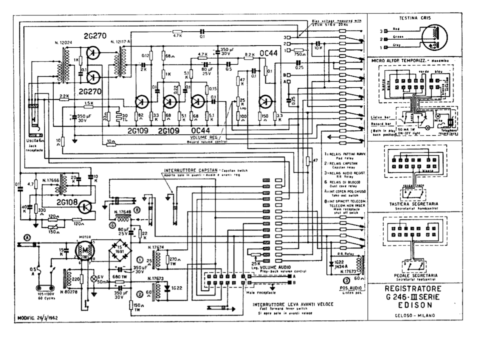 Geloso g246  iii schematic