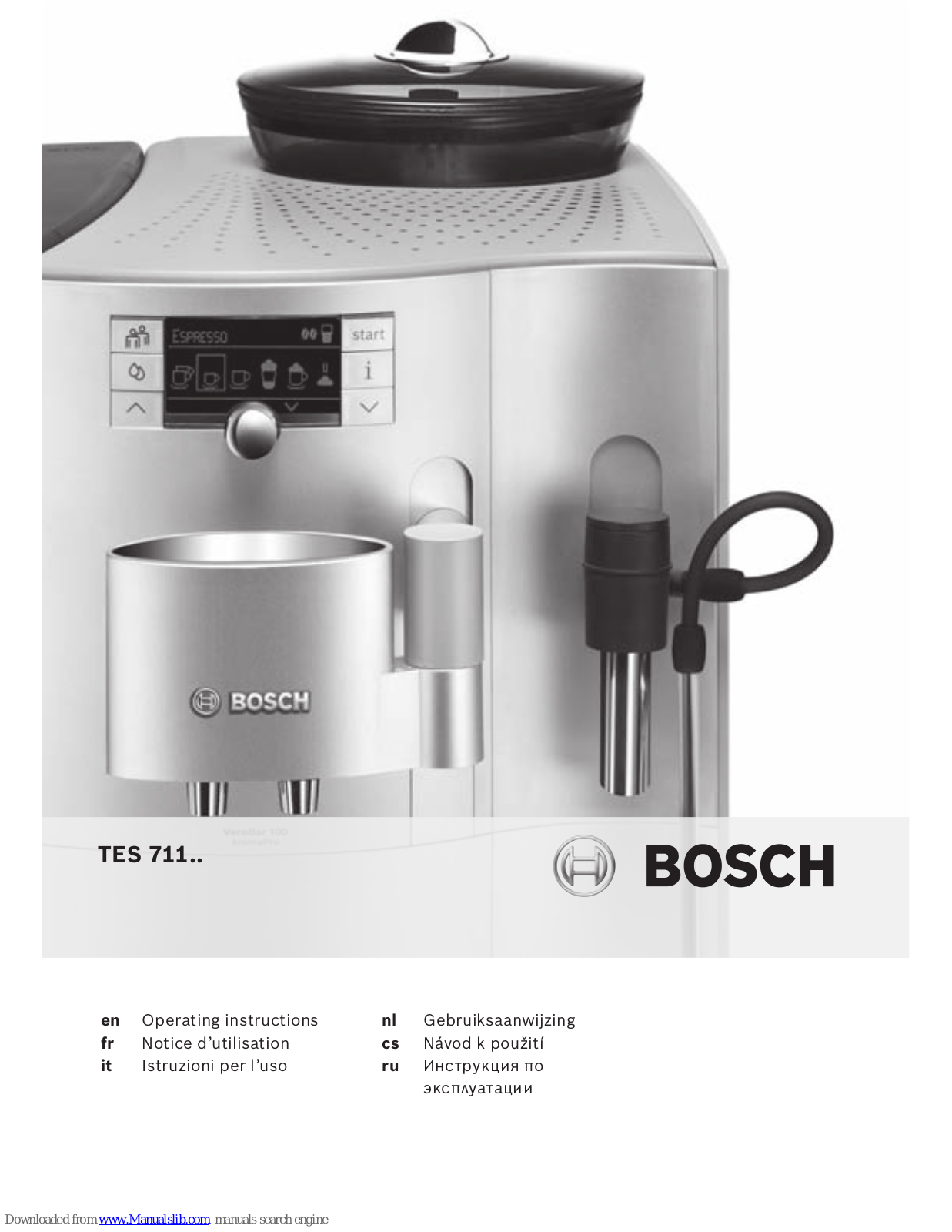 Bosch TES 711, TES 713 Operating Instructions Manual