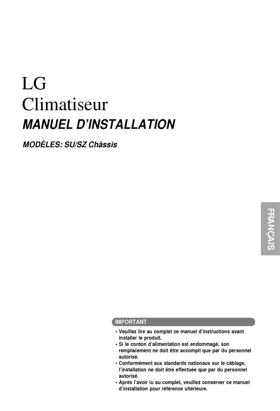 LG C09AWM, C09AWW SU0 User Manual