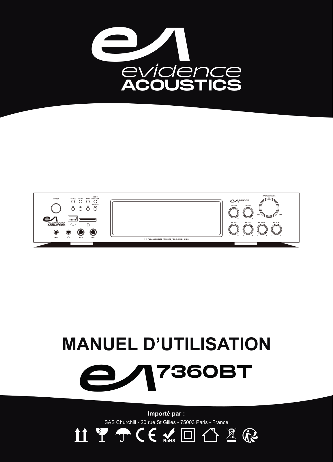 EVIDENCE ACOUSTICS EA 7360BT User guide - ManualMachine.com
