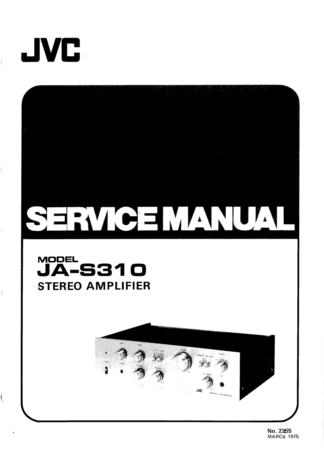 JVC JAS-310 Service manual